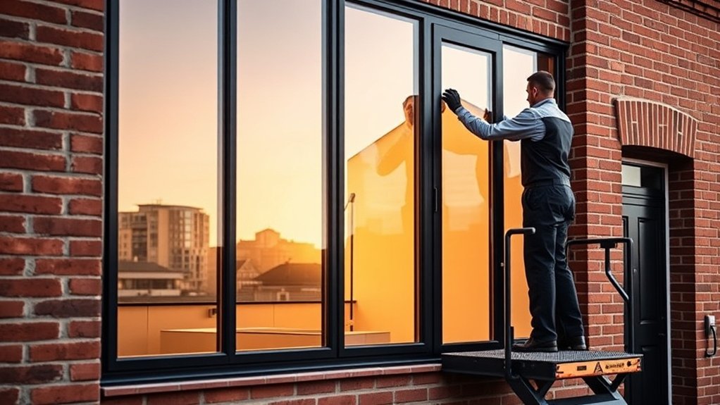 Glazier in West Barnes