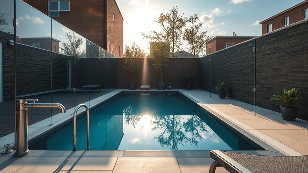 Pool Glass Fencing New Malden